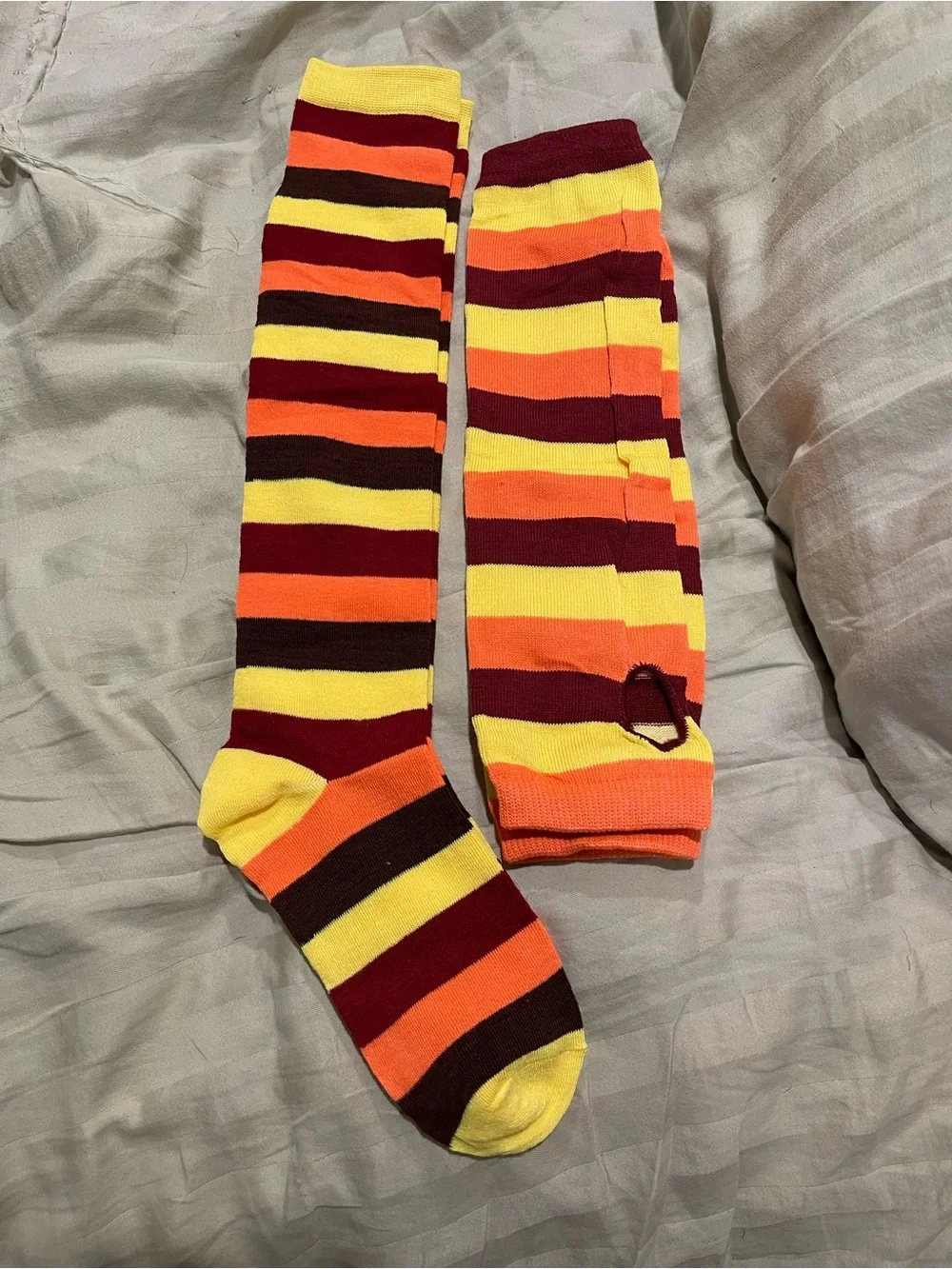 Knee-High Socks and Fingerless glove set